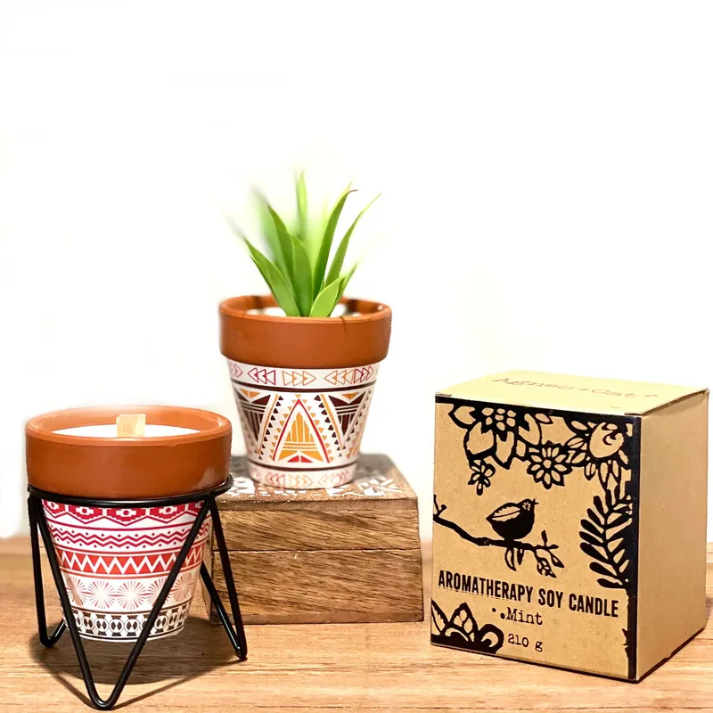 Agnes + Cat Herb Garden Candele - Mint — foto 4