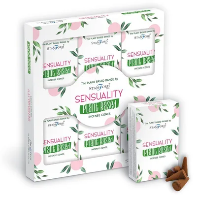 Plant Based Incenso Cones Sensuality — foto 1