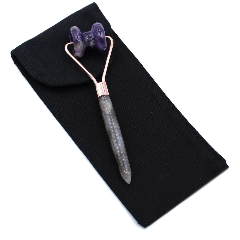 Gemstone Jawline Roller Amethyst