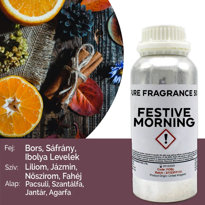 Festive Morning Puro Profumo Olio 500ml — foto 6