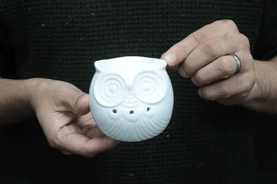 Classic Bianco Olio Bruciatore - Short Owl — foto 1