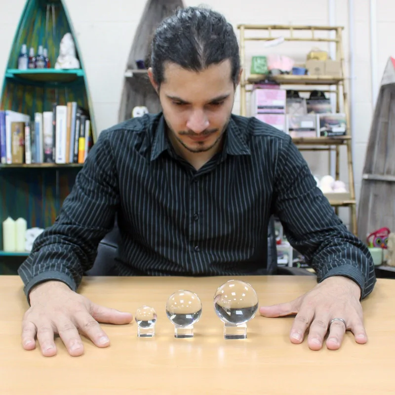 Crystal Ball on Stand 30mm — foto 4