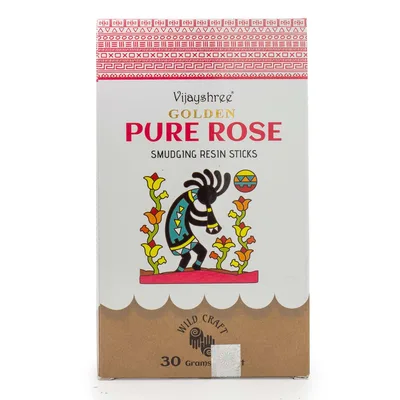 30g Golden Puro Rosa Smudging Resin Sticks (6s)