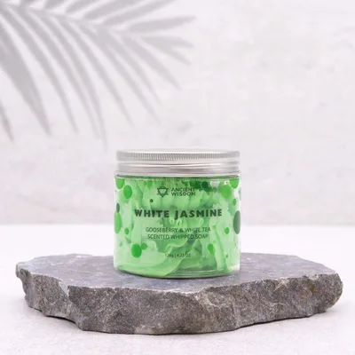 Gooseberry & Bianco Tè Whipped Crema Sapone 120g