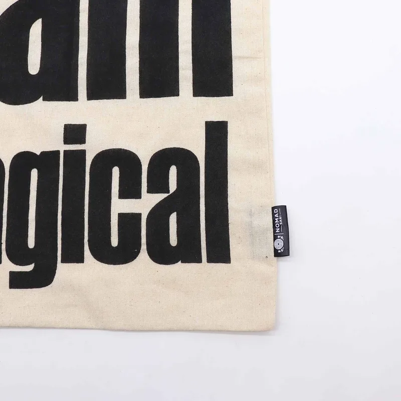 Nomad Sari Iconic Basic Tote Bag - I am Magical - Naturale 4oz
