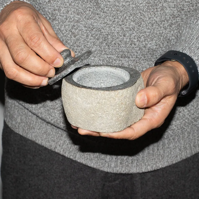 Naturale Riverstone Grounding Pot Small — foto 5