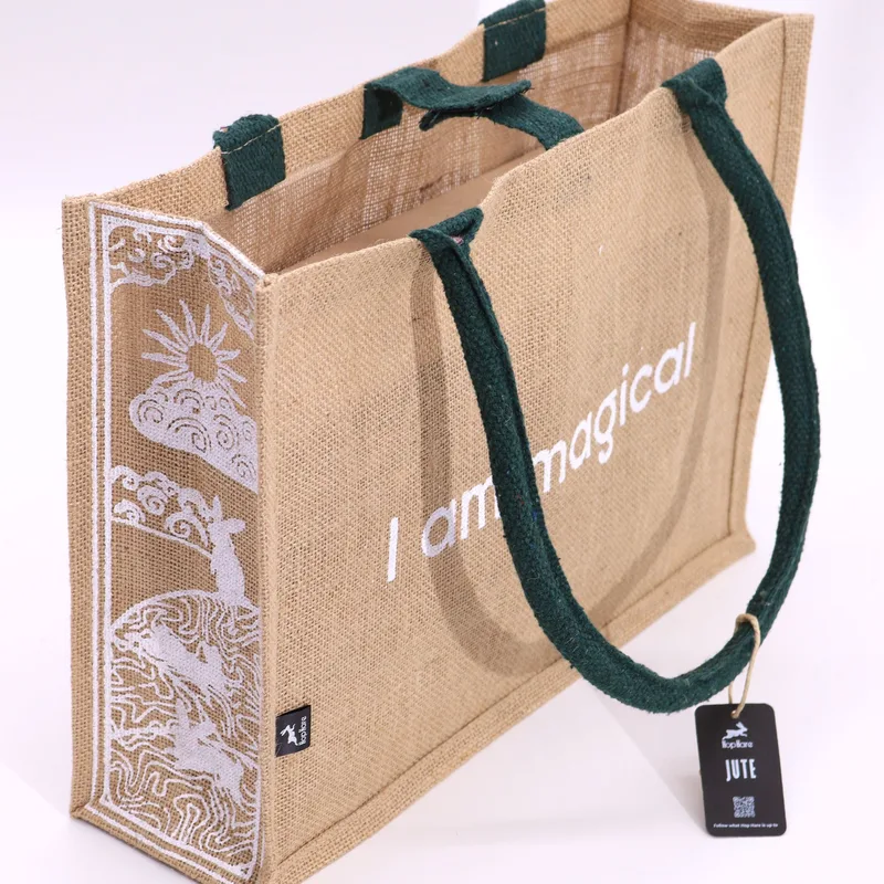 Hop Hare Jute Big Bag - I am Magical — foto 4