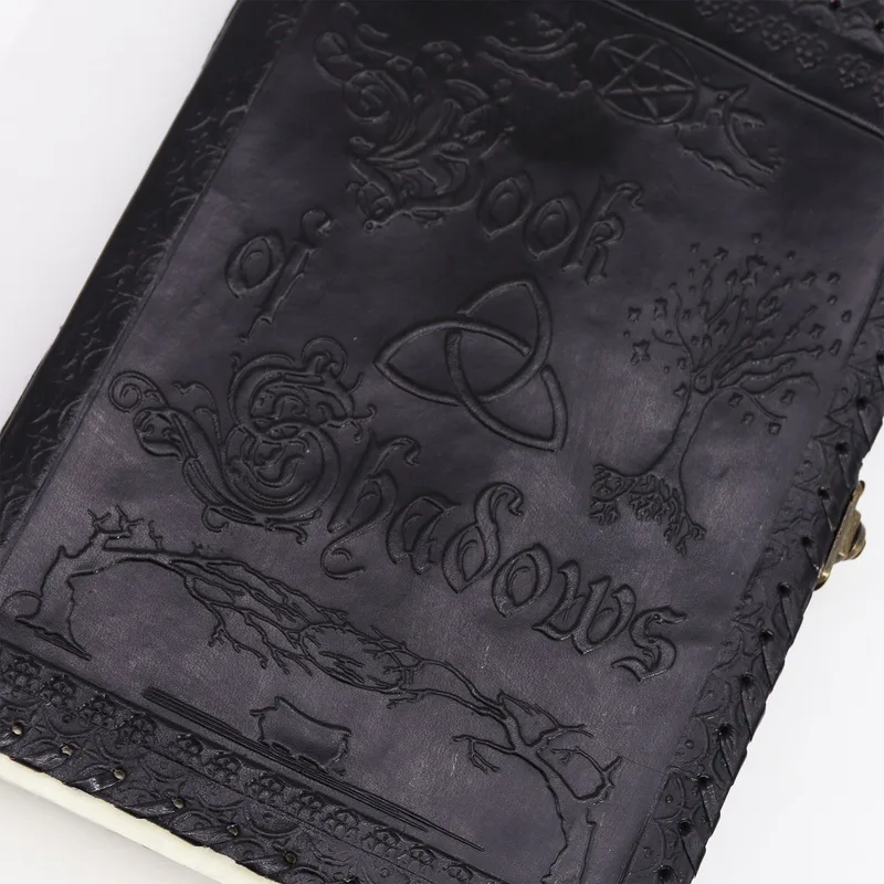 Large Book of Shadows Nero 200 pages decle-edged 25x18x3cm — foto 1
