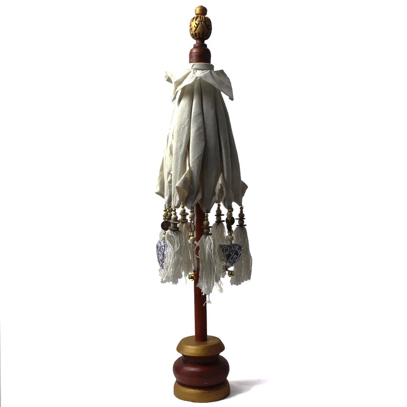 Bali Home Decor Parasol Canvas Natural 40cm — foto 1