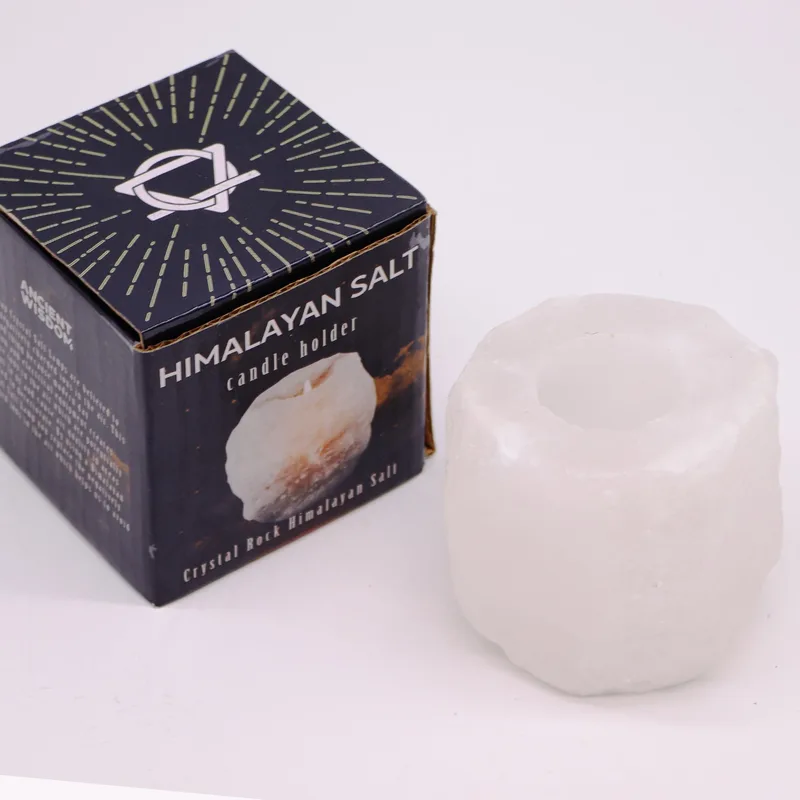 Crystal Rock Himalayan Salt Candela Porta 600-800g — foto 2