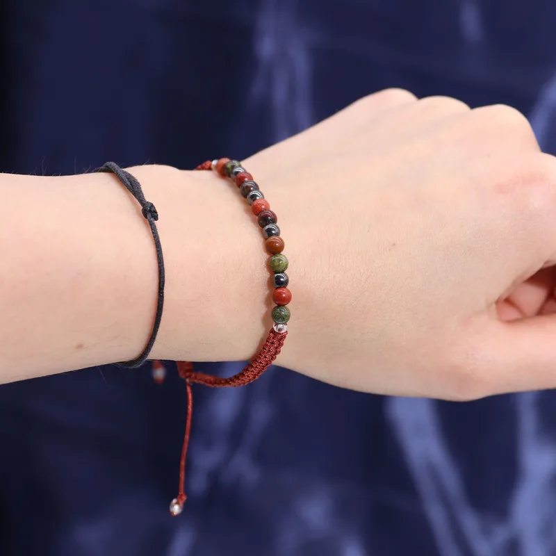 Zodiac Crystal Candela with Gemstone Bracelet Aries — foto 4