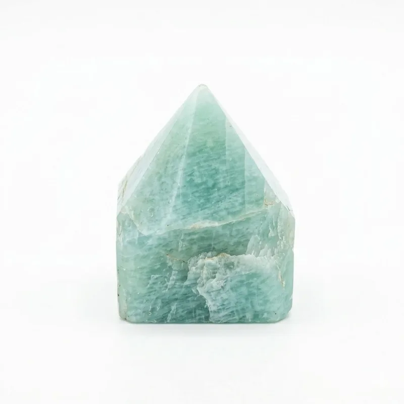 Gemstone Top Polished Points Indian Amazonite — foto 5