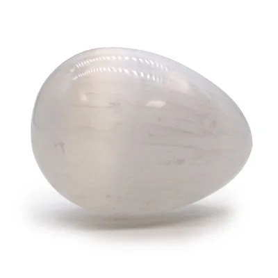 Selenite Egg - 5 - 6 cm — foto 2