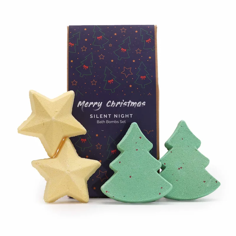 Silent Night Christmas Bagno Bomba Gift Pack