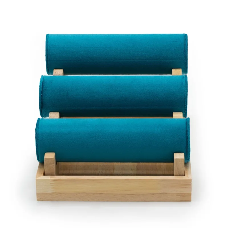 Three Bar Tiered Bangle Display 24x18x13cm — foto 3