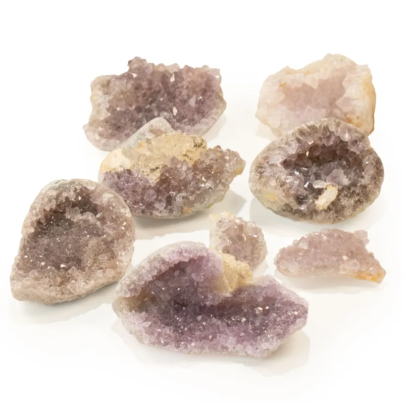 Small Assorted Amethyst Geodes - 3-5 cm (aprox 1KG) 4-6 pieces — foto 6