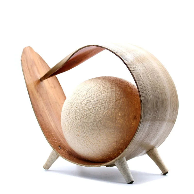 Lampada Naturale al Cocco – Anello Naturale