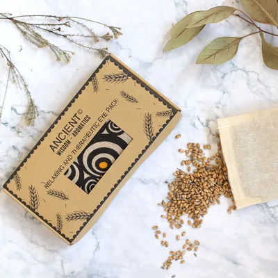 Lavanda Naturale Cotton and Juco Eye Pillow in Gift Scatola Illusion — foto 1