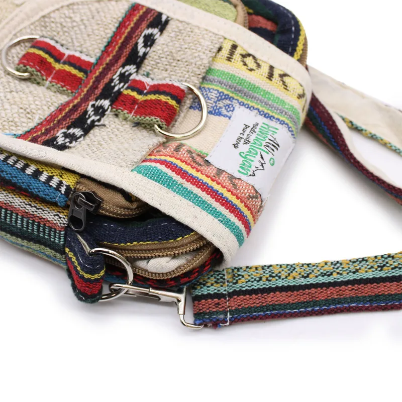Body-Cross Naturale Hemp & Jhari Travel Bag — foto 6