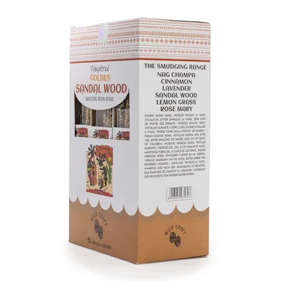 Golden Sandal Legno Smudging Resin Sticks - 30g — foto 3
