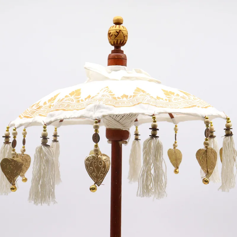 Bali Home Decor Parasol - Canvas - Oro Decor- 40cm — foto 1