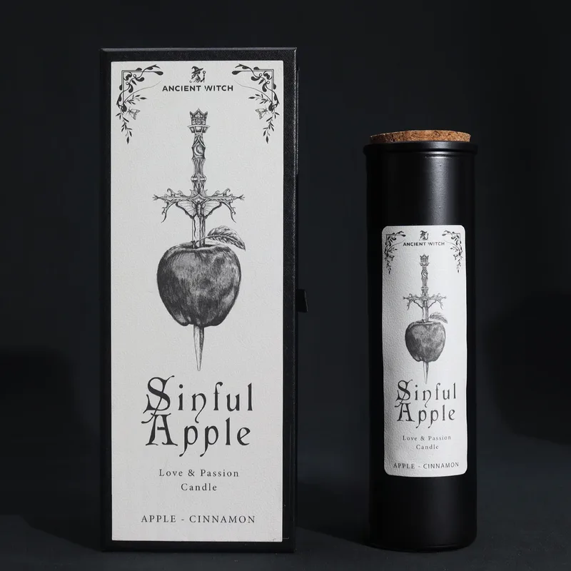Ancient Witch Purification Candele Sinful Apple