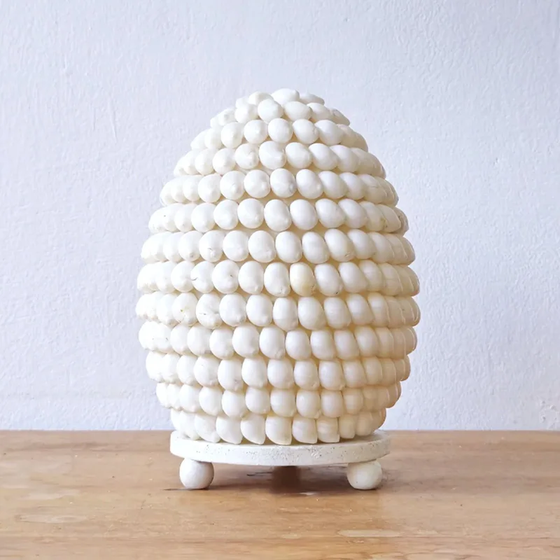 Boho Sea Shell Lamp Buting Shell Oval 15cm — foto 1