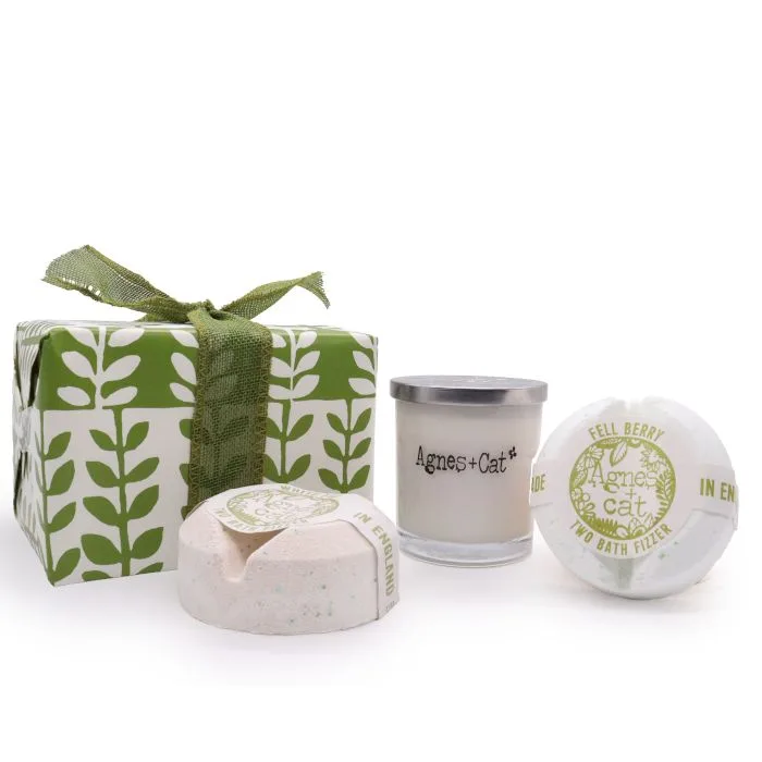 Gift Scatola Rhubarb Candela + Bianco Fig & Fell Berry — foto 2