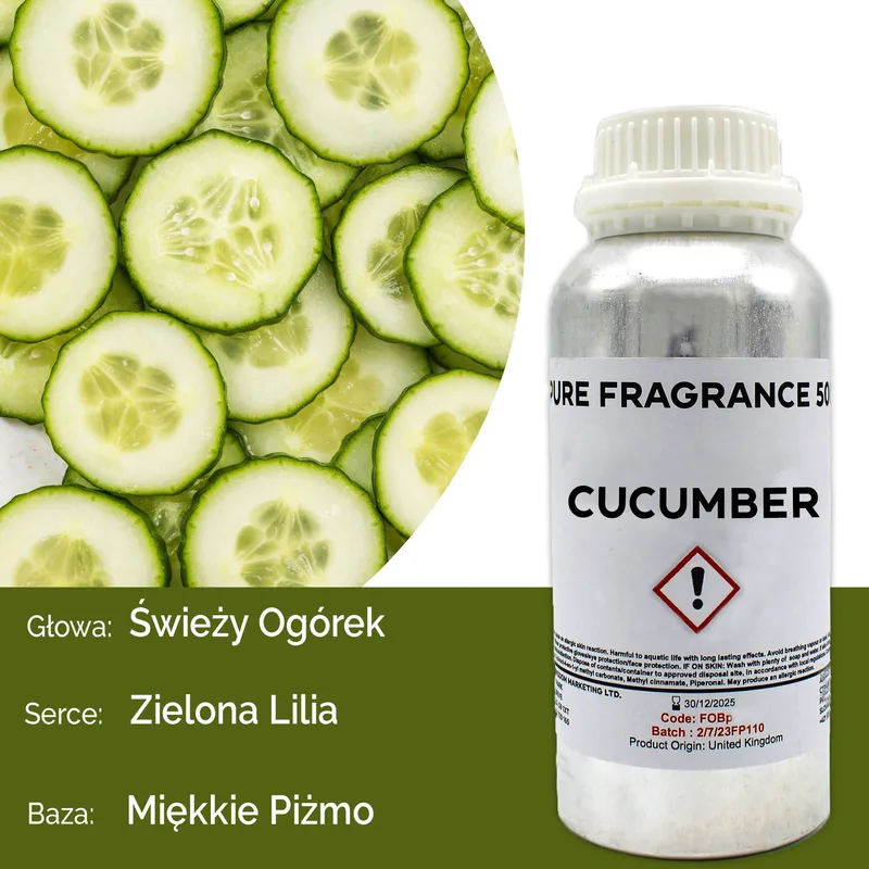 Cucumber Puro Profumo Olio 500ml — foto 1