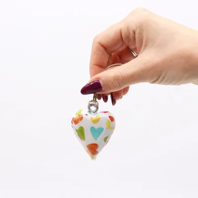 Small Decor Legno Heart - Pastel Hearts