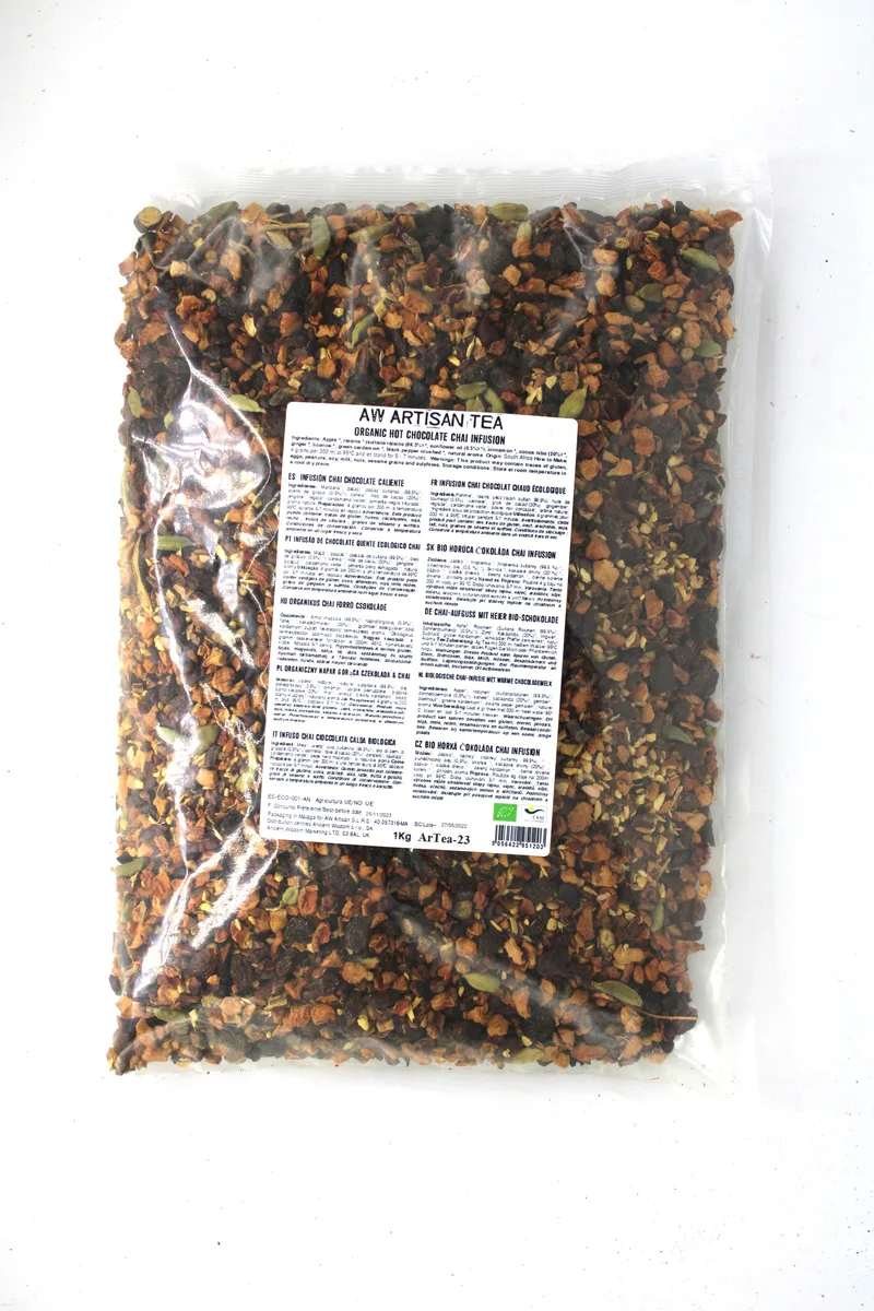 Organic Hot Chocolate Chai Infusion 1kg — foto 3