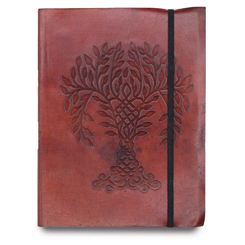 Medium Notebook with strap Albero of Life — foto 4