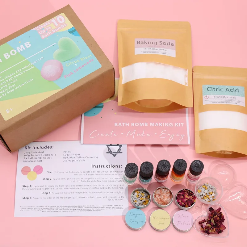 Bagno Bomba Kit - Pink Lemonade & Citrus Blast