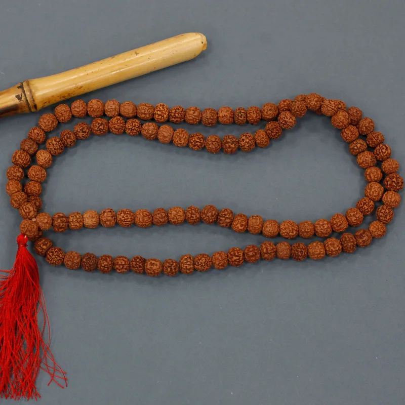 108 Rudraksha Mala - Brown — foto 4