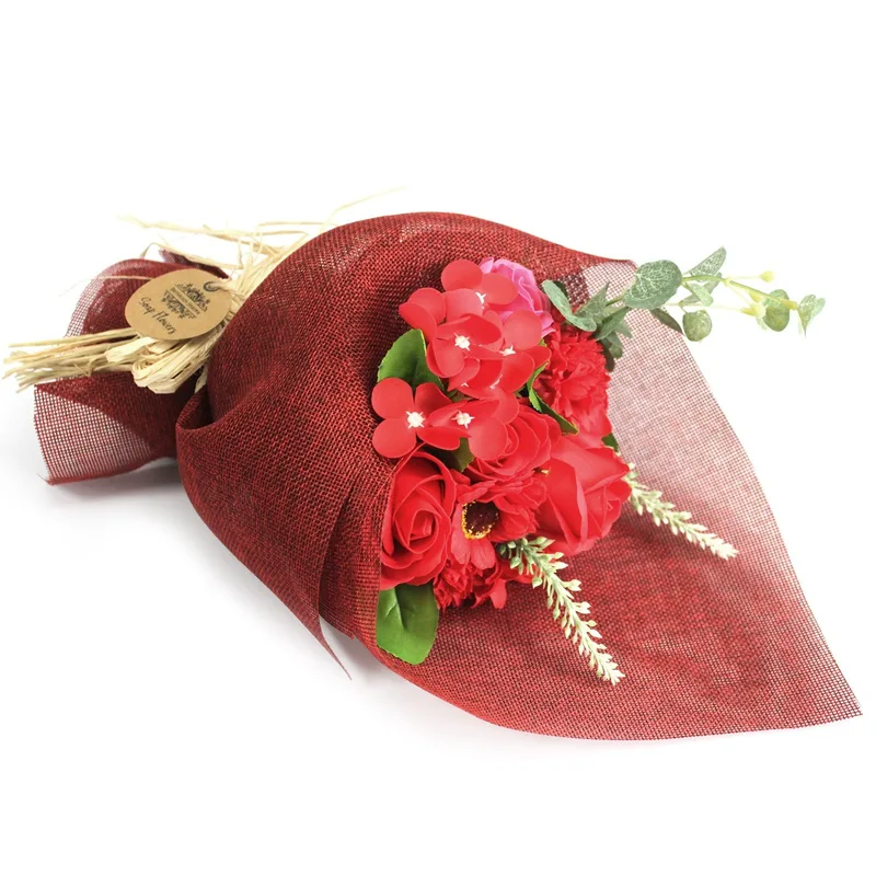Standing Sapone Fiore Bouquet Red — foto 2