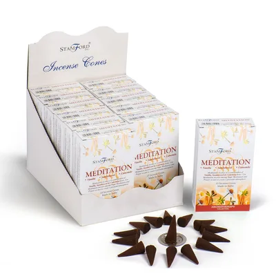 Meditation Incenso Cones