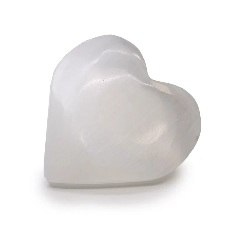 Selenite Heart - 7-8cm — foto 2