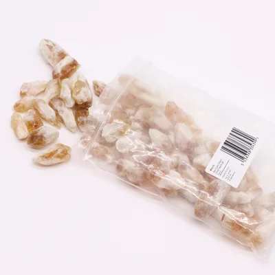 Raw Crystals (500gm) - Citrine Topaz Rough Points — foto 3