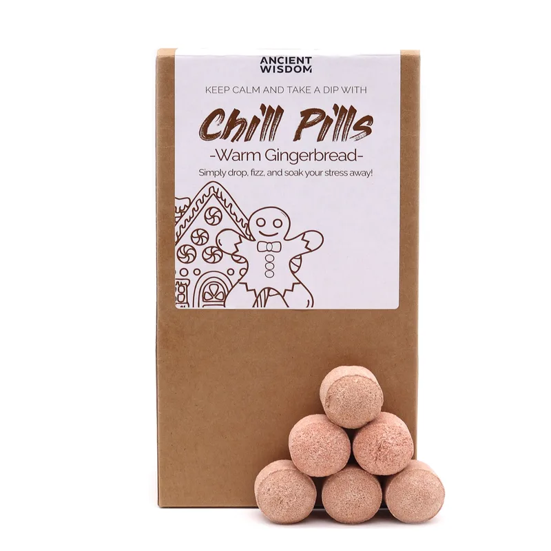 Chill Pills Gift Pack 350g Warm Gingerbread