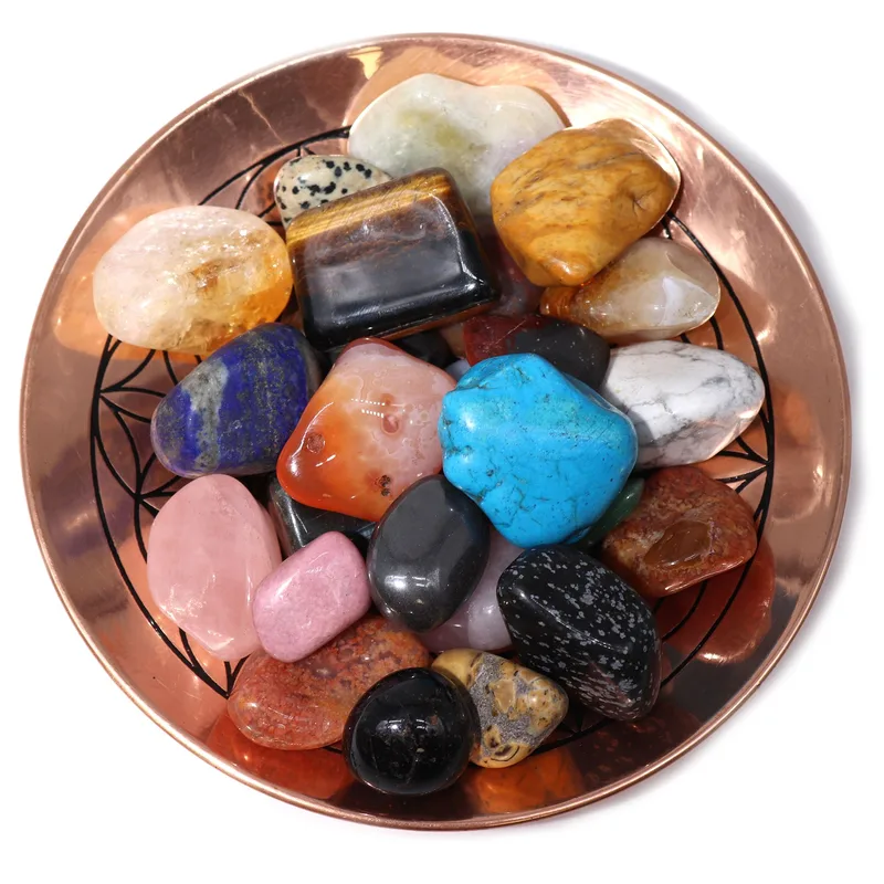 Lucky Dip Mixed Tumble Stones - o.5kg (aprox. 25 stones) — foto 3