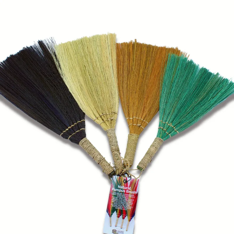 Set 4 Pampus Fan Broom Mixed colours & size — foto 3