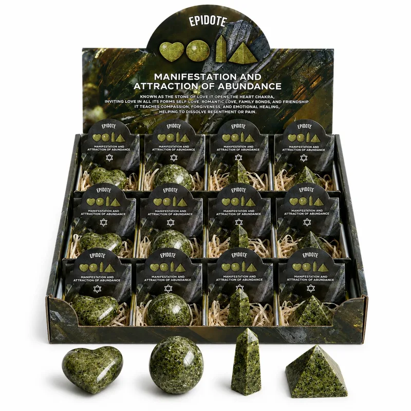 Four Gemstone Shapes - Epidote — foto 3