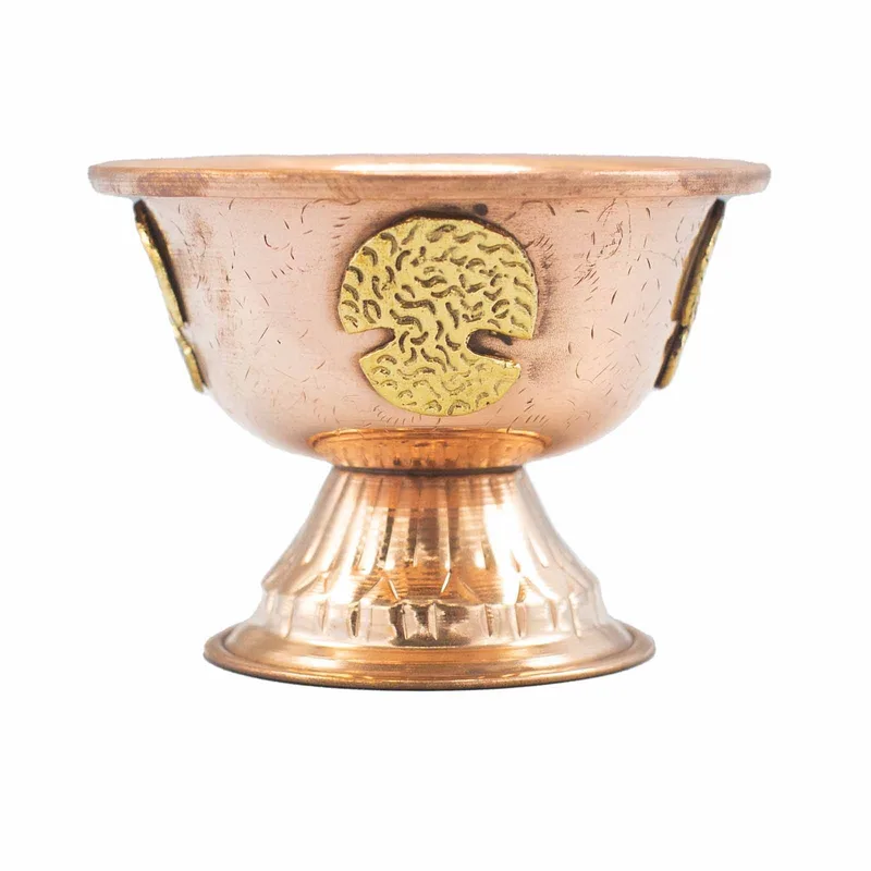 Calice Rituale in Cotta con Albero della Vita – 12x9 cm