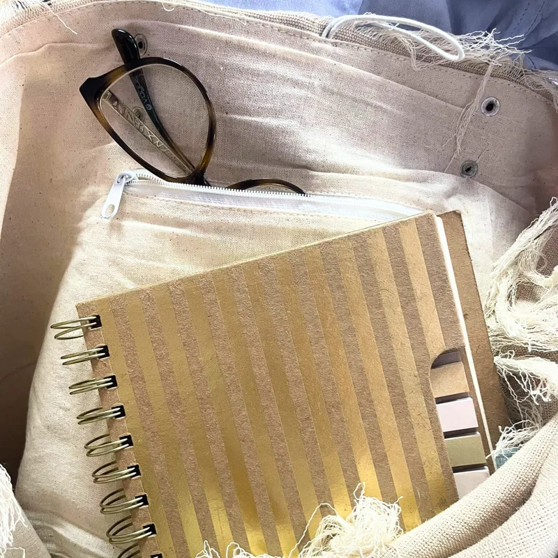 Naturale Tote Bag Leather Handle Mandala — foto 1