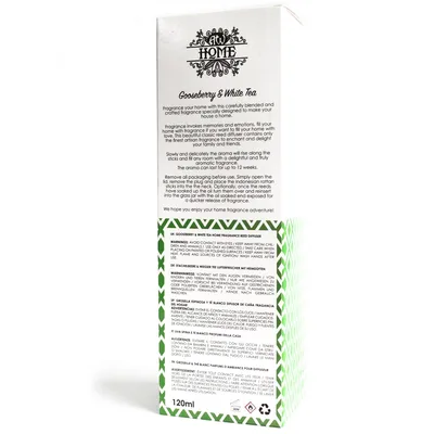 120ml Reed Diffusore Gooseberry & Bianco Tè