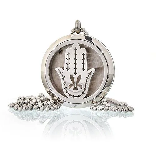Aromatherapy Jewellery Necklace Hand of Fatima 30mm — foto 1