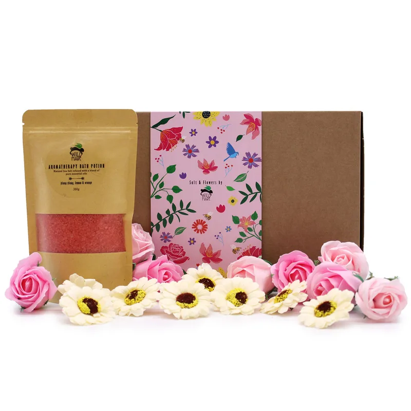 Selvatico Hare Salt & Fiori Set- Passion