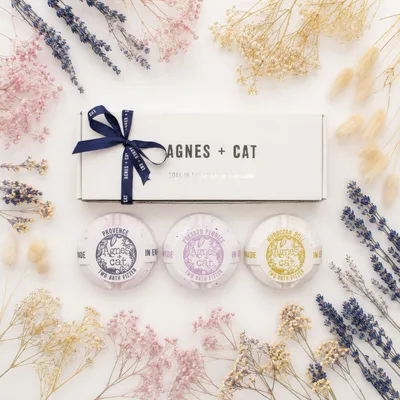 Agnes + Cat Secret Garden Bagno Fizzer Gift Set