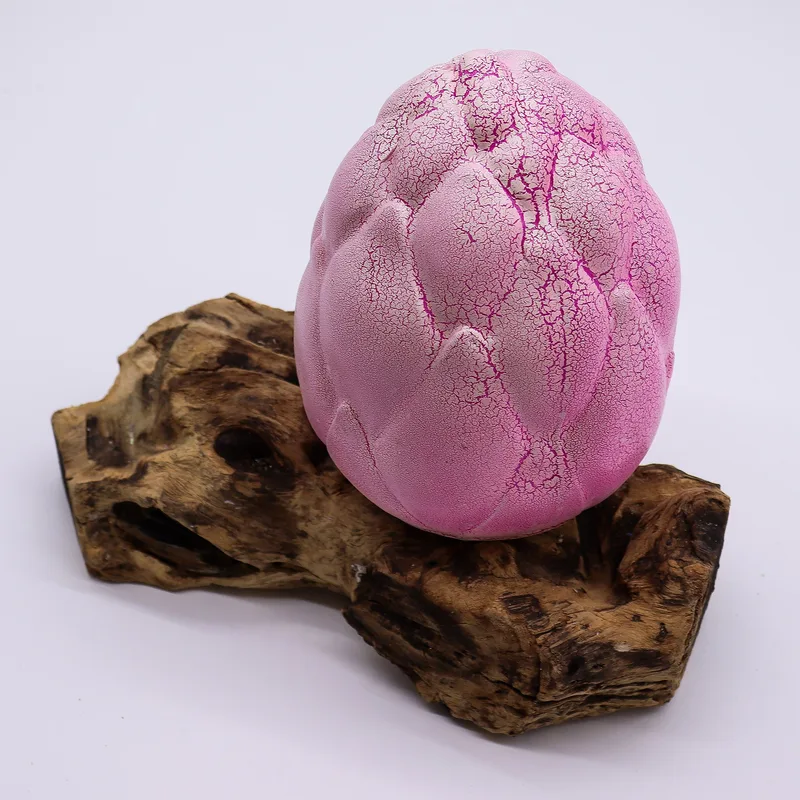 DriftGlow Lamp Crackle Lotus Fiore Shade Purple — foto 6