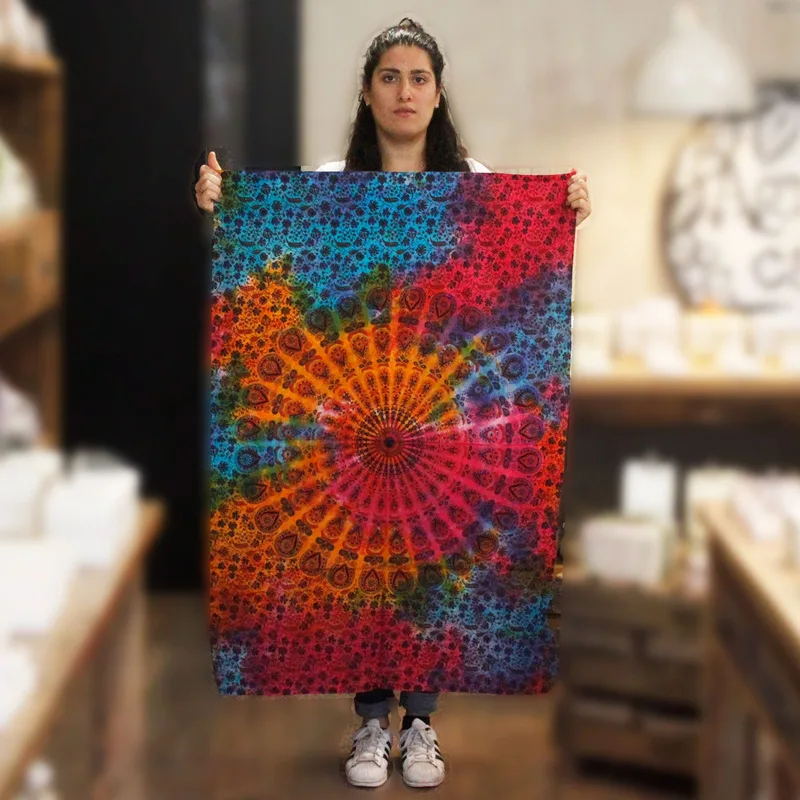 Cotton Wall Art - Round Mandala — foto 1